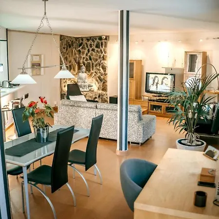 One Bedroom With Sea View Private Pool And Furnished Garden At San Bartolome De Tirajana 1 Km Away From The Beach *