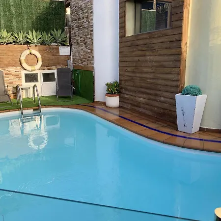 One Bedroom With Sea View Private Pool And Furnished Garden At San Bartolome De Tirajana 1 Km Away From The Beach San Agustín